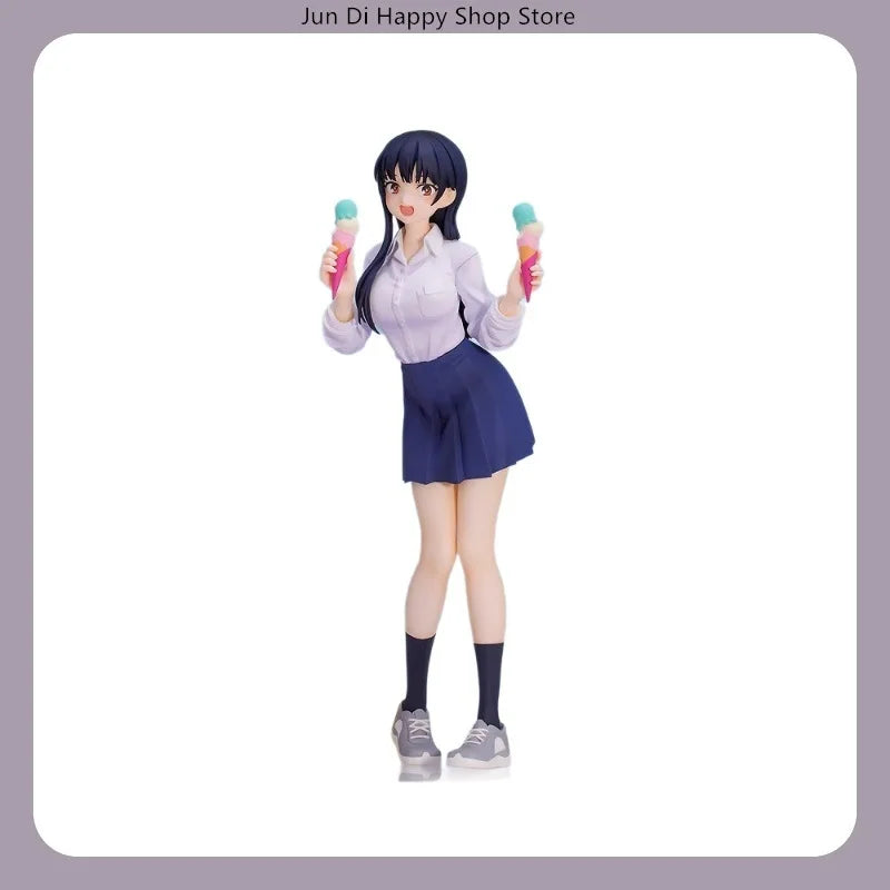 My Dangerous Things in Mind Yamada Anna with Ice Cream 18cm Standing Pose Anime Figure Statue PC Case Decoration Gift