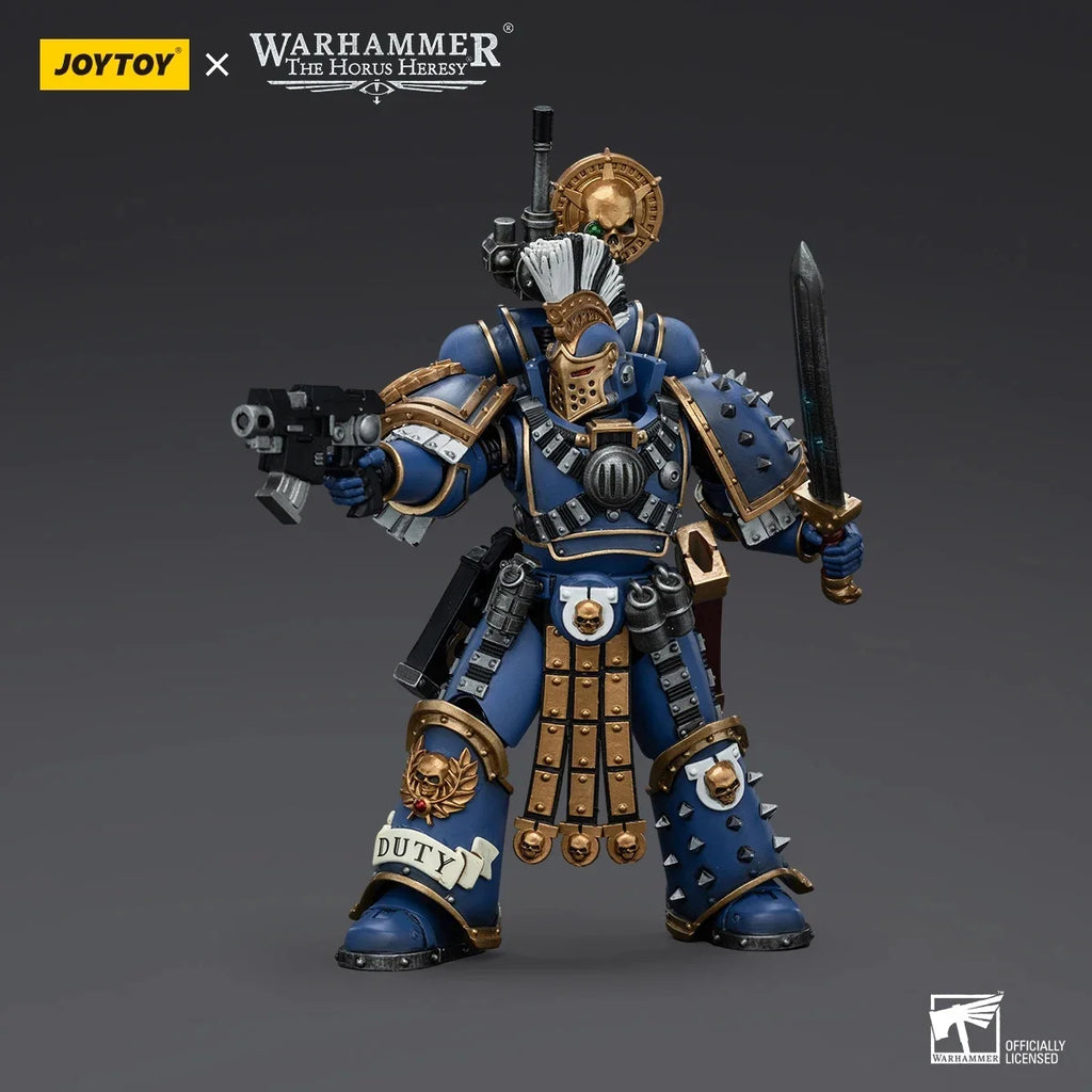 JOYTOY Warhammer 30K Action Figure 1/18 Ultramarines Remus Ventanus Anime Figurine With Articulated Joints Model Collection Toys