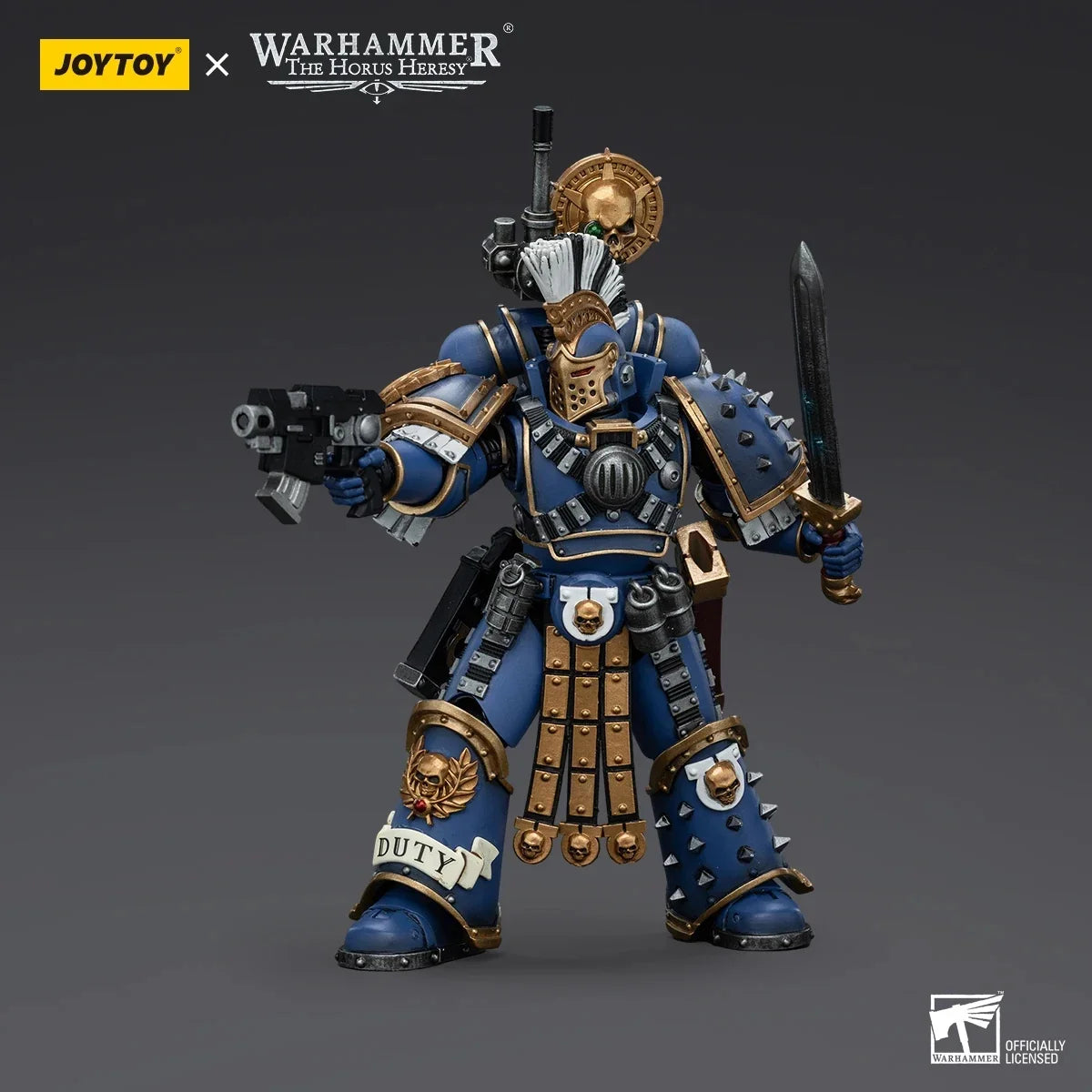 JOYTOY Warhammer 30K Action Figure 1/18 Ultramarines Remus Ventanus Anime Figurine With Articulated Joints Model Collection Toys