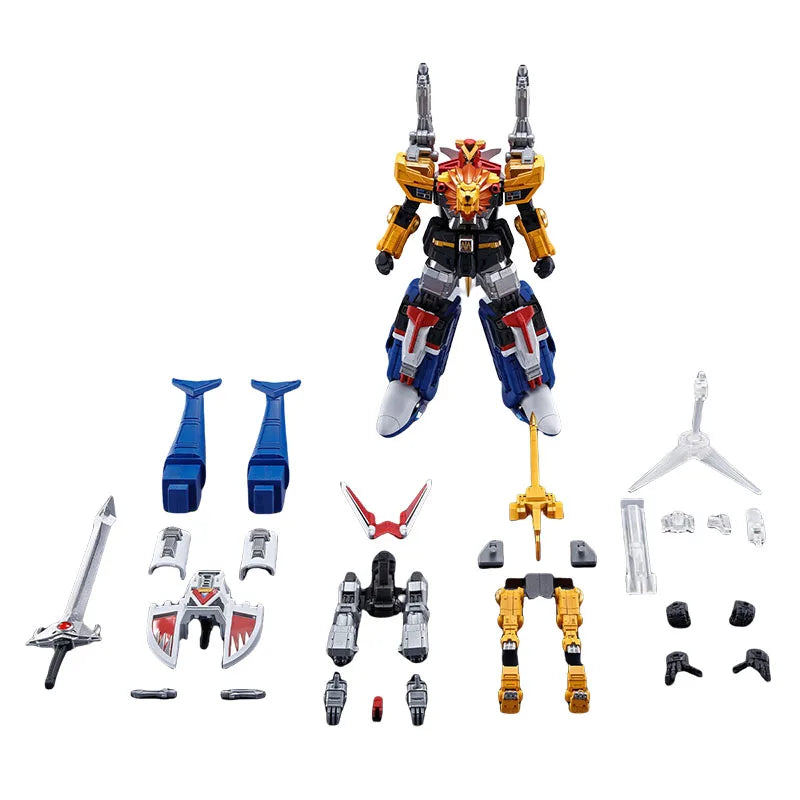 Bandai Genuine SHOKUGAN MODELING PROJECT SMP Choujuu Sentai Liveman Life Robot Anime Action Figure Assembly Model Toys Gift Boys