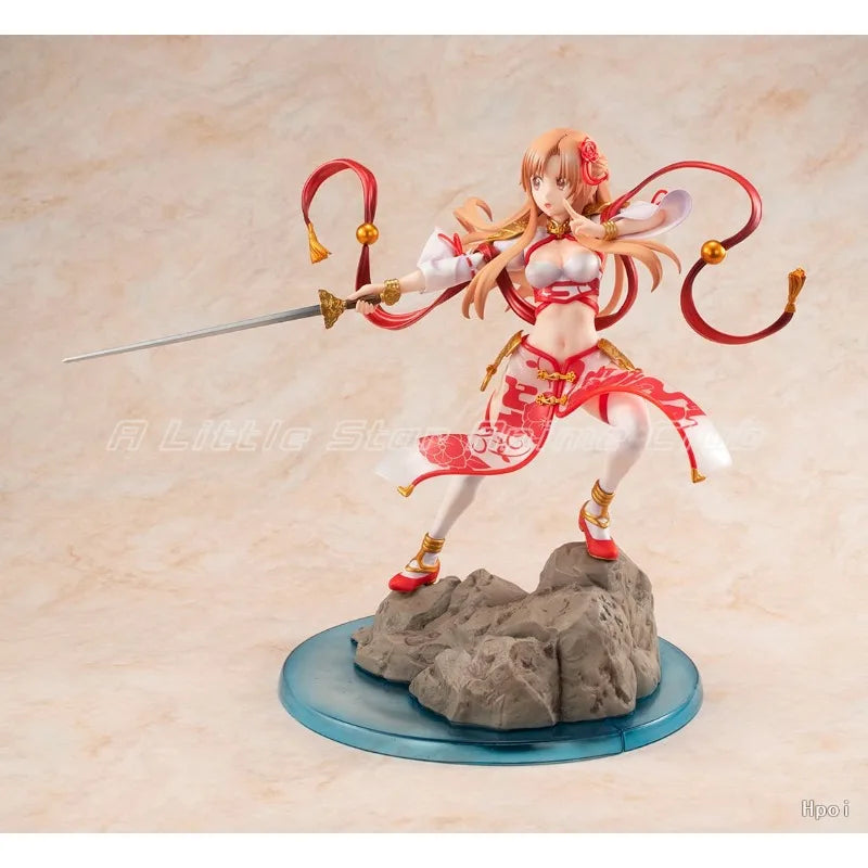 In Stock Original KADOKAWA KDcolle Sword Art Online Asuna Liang Li Jiaren Cartoon Figures Toys Ornaments