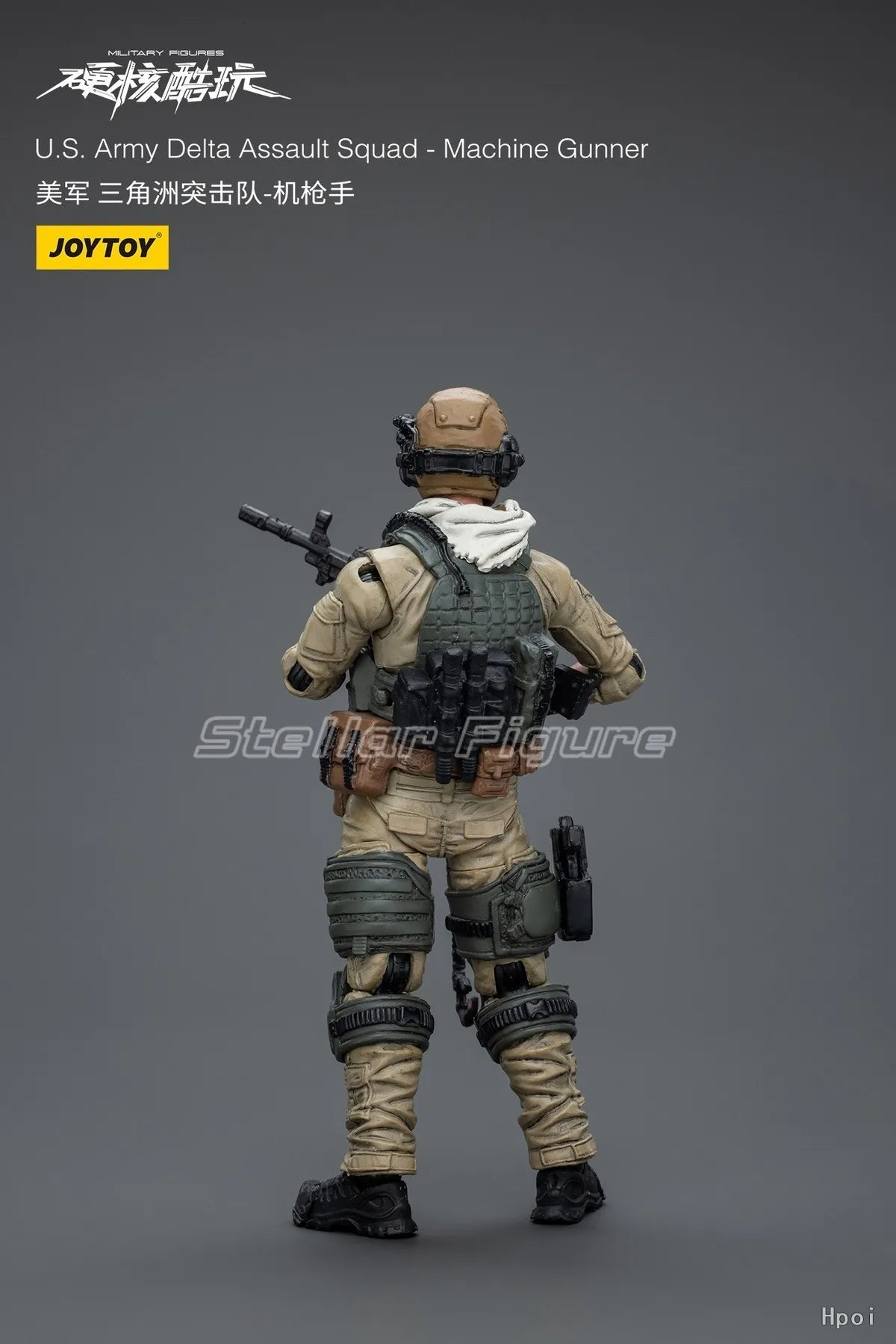 【SF】JOYTOYS 1/18 Action Figure  U.S.Army Delta Assault Squad Machine Gunner  Prime Model Toy Gift