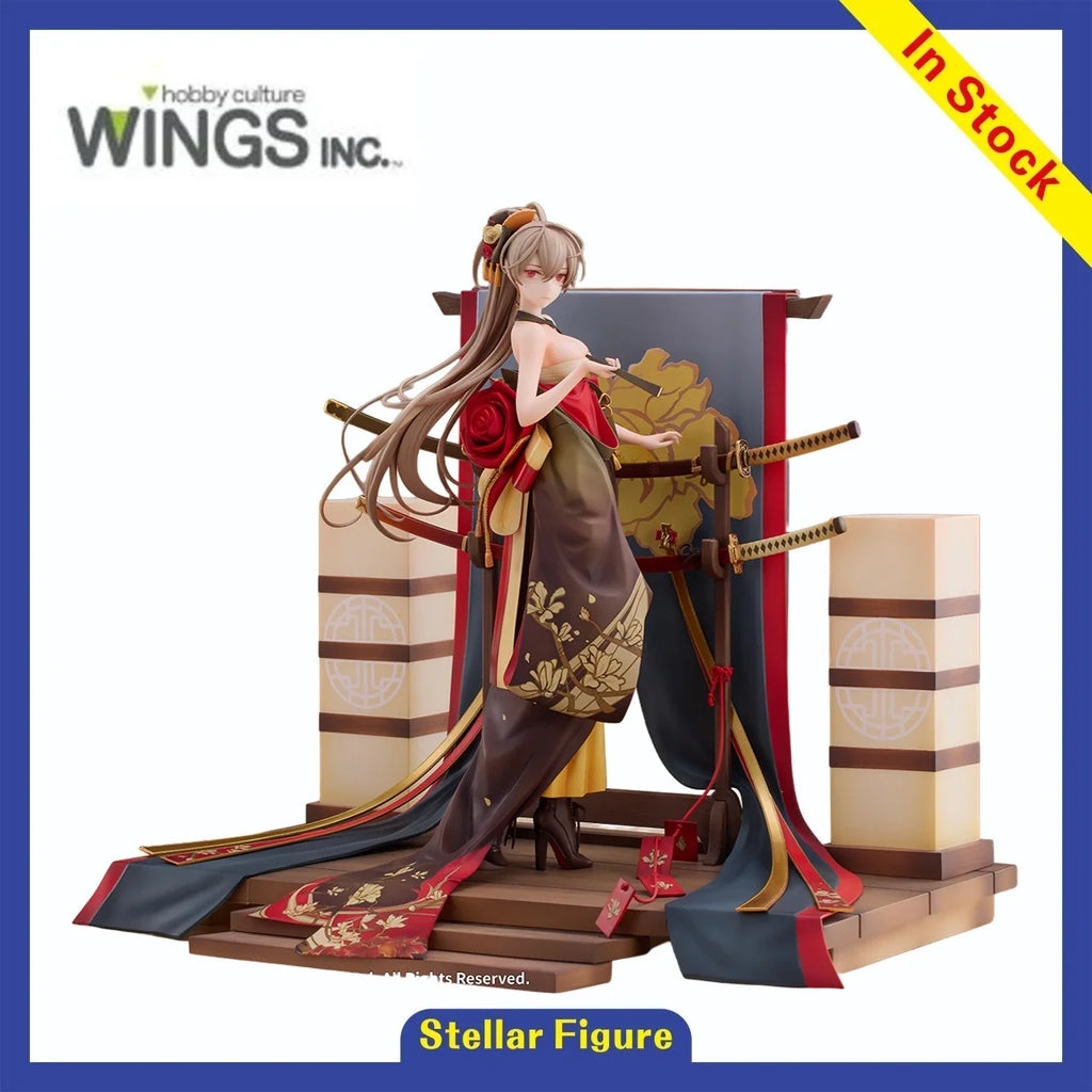 【SF】In Stock Original WINGS INC Azur Lane Jean Bart New Year's Sword Première Neige 1/7 Scale Figures Model Anime Collection