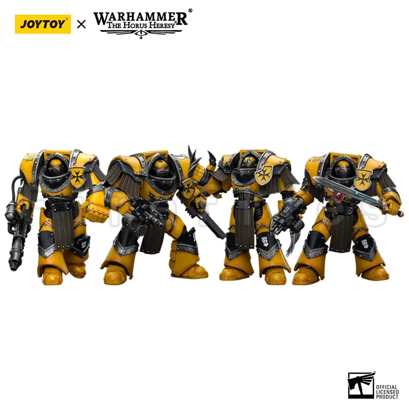 1/18 JOYTOY Action Figure The Horus Heresy Imperial Fists Legion Cataphractii Terminator Squad Anime Model Gift