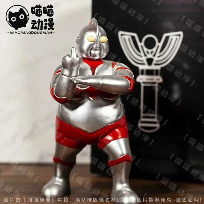 18cm U-Ultramans Anime Gk Ultraman Adipositas Kawaii PVC Modell Spielzeug Puppe Lustig Handgemacht Cosplay Zimmer Dekoration Kinder Geburtstagsgeschenk