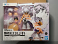 Bandai Original S.H.Figuarts One Piece [Monkey D Luffy - Gear 5 Future Island Egghead] Bewegliche Anime-Actionfigur Modell Spielzeug Geschenk