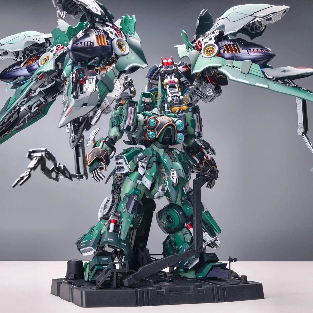 In Stock AXIS MODEL WORKS OSIRIS AERIAL DOMINATOR 1/100 Assembling Movability Model Toys Mecha NZ-666 Kshatriya LED LIGHTING KIT