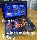 2025 New Pandora Box Portable Flip-Cover Foldable Arcade Joystick Game Console 14-inch Pandora 3D WIFI Game