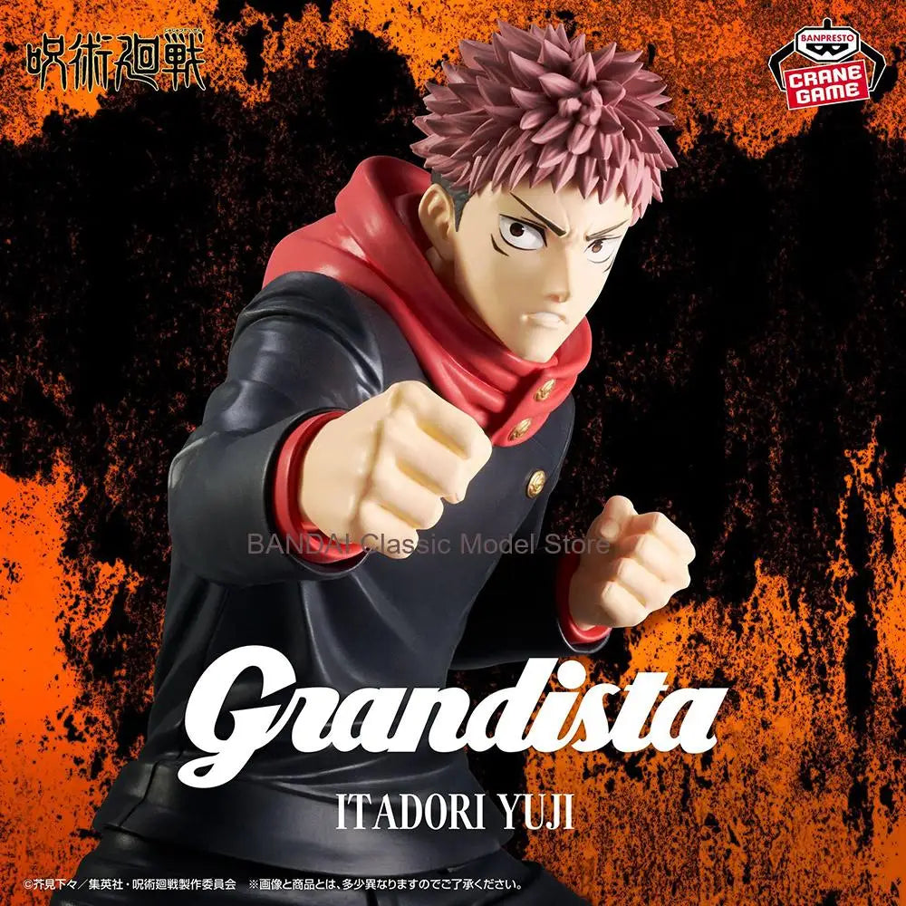 100% Original Bandai Spirits BANPRESTO Grandista Jujutsu Kaisen Itadori Yuji Collection Series Anime Figure Model Toys