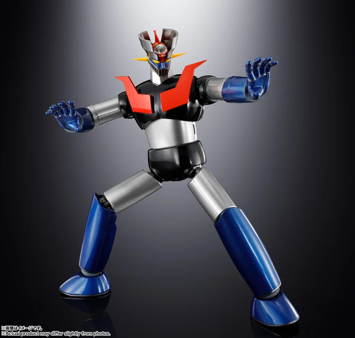 Original Genuine Model BANDAI Soul of Chogokin Gx-117 Mazinger Z 16cm Kakumei Shinka Power Up Character Model Gift Collection