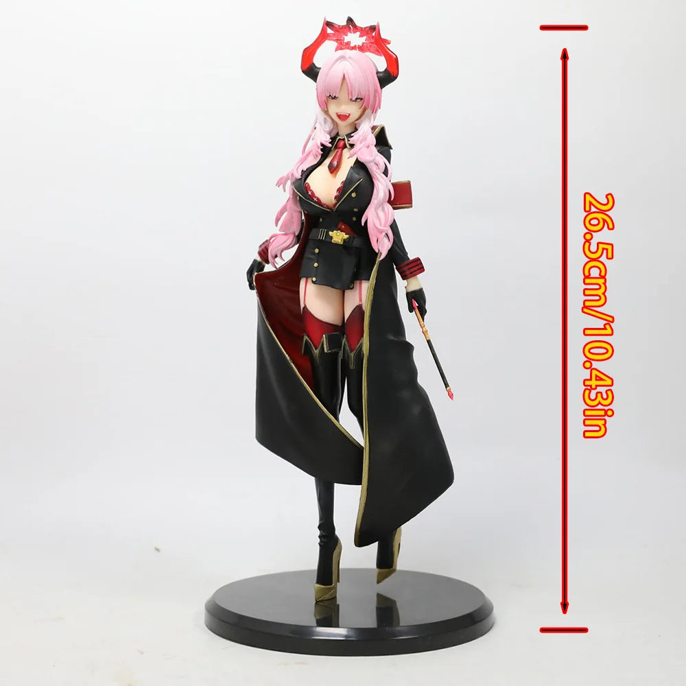 Blue Kyogoku Satsuki Game Girl Figure Model 26.5cm Standing Statue for Boys Desktop Collection Ornament Action Figure Toy Gift
