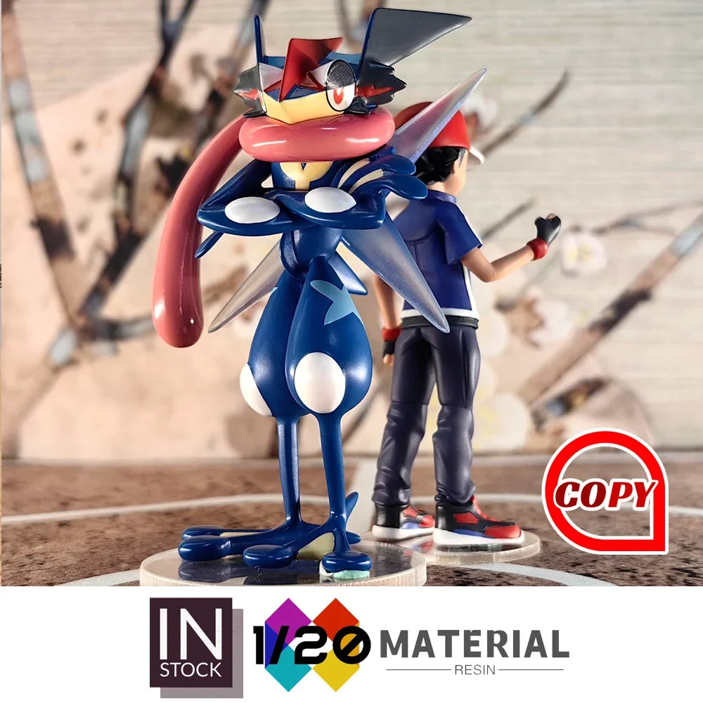 [In Stock]1/20 Resin Scale World [Copy BQG] - Greninja & Ash [Split RE-MENT]