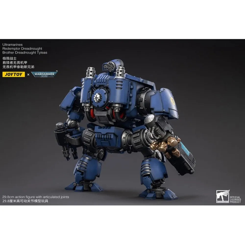 JOYTOY Warhammer 40K UItramarines Redemptor Dreadnought Brother Dreadnought Tyleas Action Figure Doll Decoration Gift Collection
