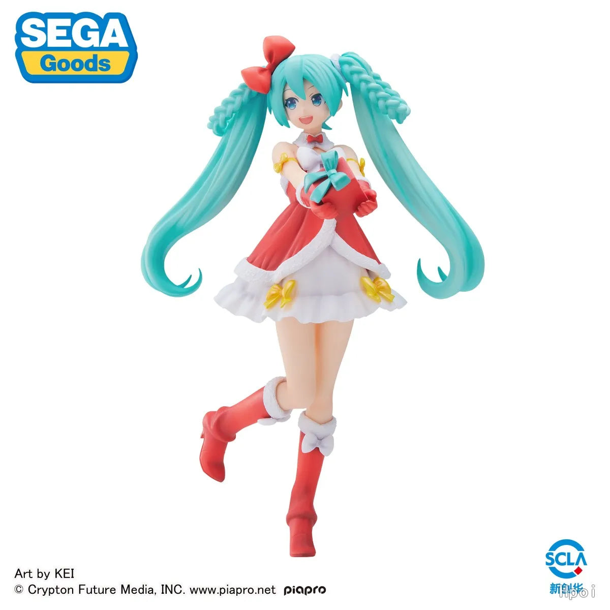 21CM Anime Hatsune Miku Christmas 2022 Figure Model Toy Gift Collection Action Figure PVC Super Scenery Standing Doll