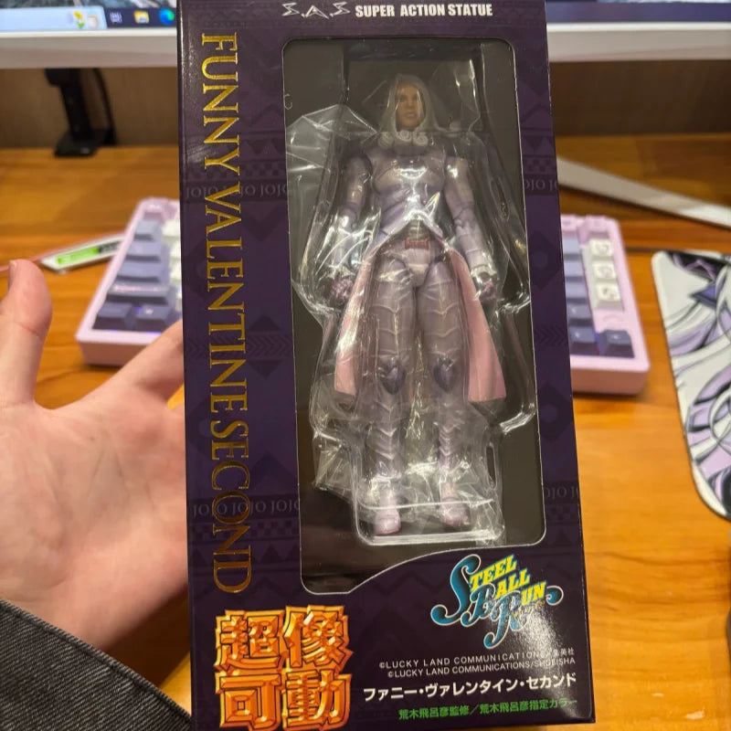 JOJO STEEL BALL RUN Funny Valentine Actionfigur Medicos Chobitsu Kōdō 100% Original PVC Anime Modell Spielzeug Sammlung Puppe Geschenk