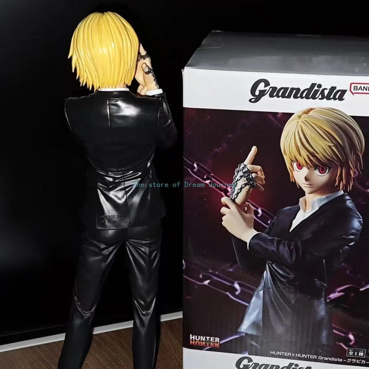 In stock Japanese version brand new glasses factory full-time hunter Grandista Kurapika contract hunter scenery figure