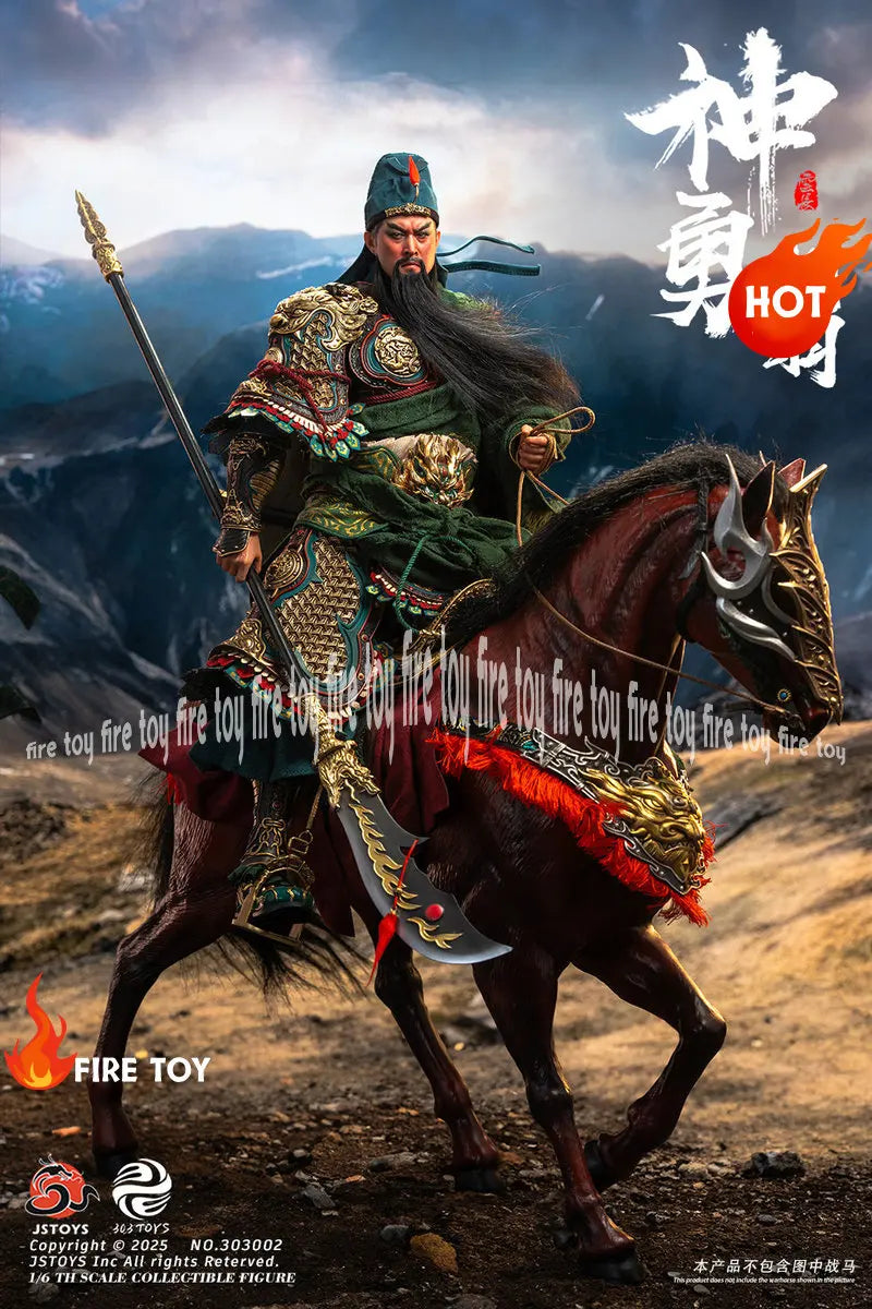 In Stock 303 Toys Guan Yu Yun Chang Red Rabbit Horse Three Kingdoms Series 1/6 Action Figure Precious Collection Of Figurines