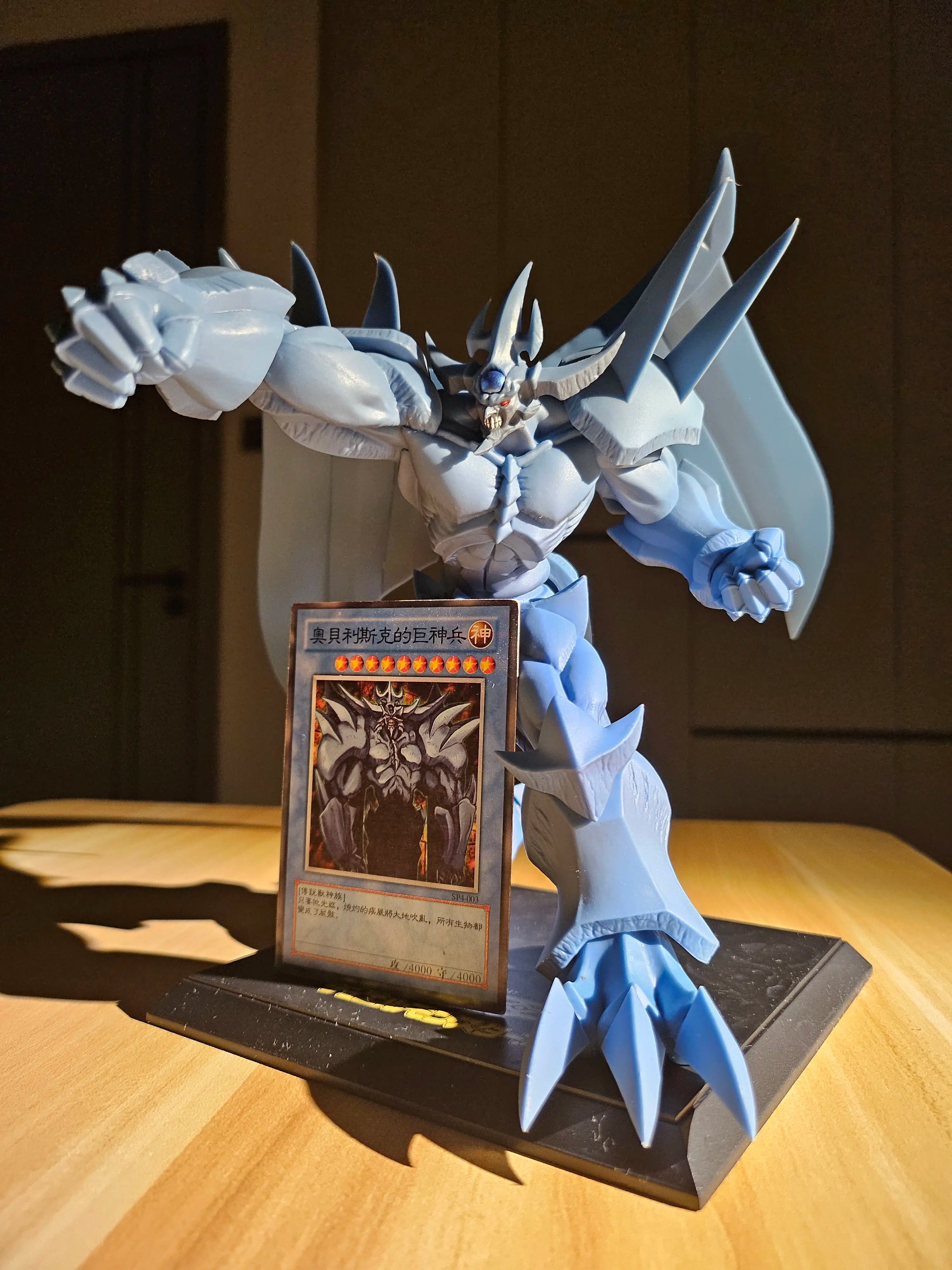 Yu-Gi-Oh! Action Figures Monsters Legion Slifer The Sky Dragon Blue-Eyes Ultimate Dragon Anime Model Ornaments Collection Toys