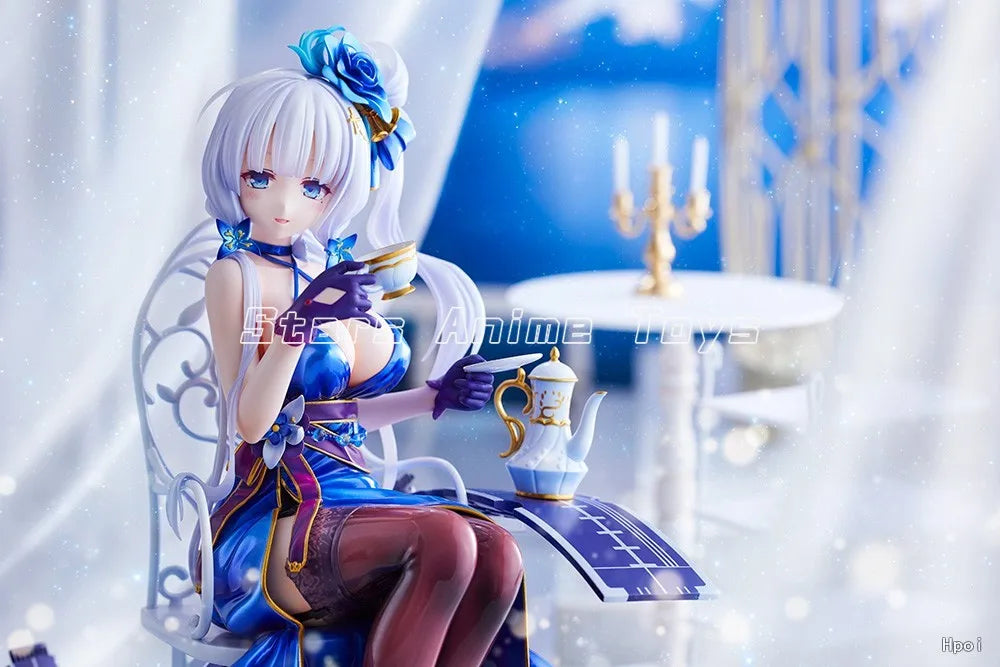 Original Kotobukiya Azur Lane Illustrious Never Ending Tea Party 1/7 Reprint Animation Figure Collection Ornaments Model Toys