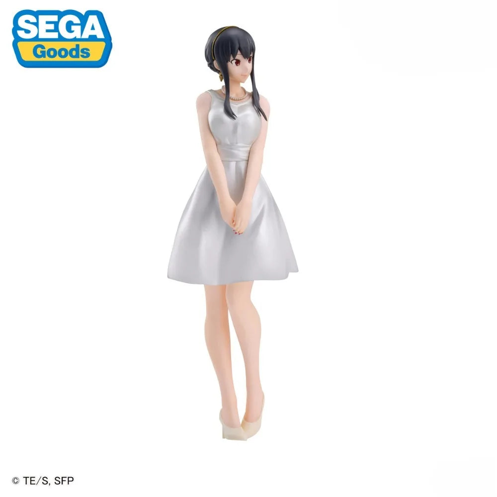 In Stock SEGA Original Genuine Premium Figure SPY×FAMILY Yor Forger Party 19cm Collections Model Anime Toy Figures Birthday Gift