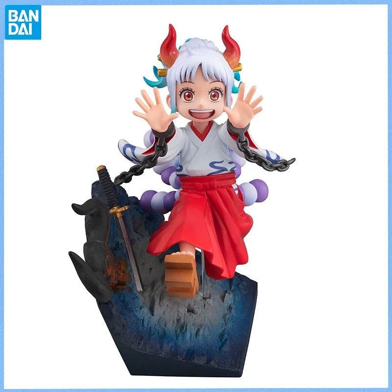 BANDAI MegaHouse GEM Genuine ONE PIECE YAMATO Run! Run! Run! 15th Crunchyroll Exclusive Action Figures Doll for Collectors