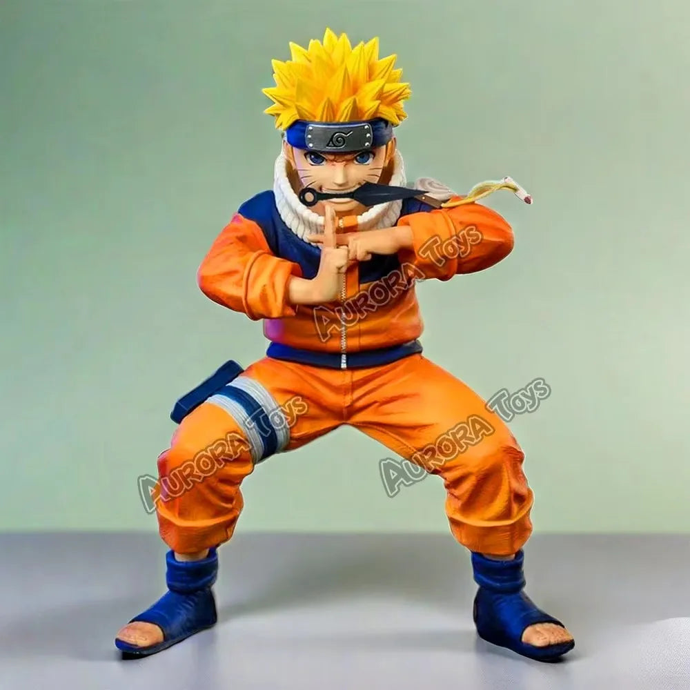 15cm Anime Uzumaki Naruto Figure Kage Bunshin no Jutsu PVC PVC Action Figures Collection Model Toys Gifts