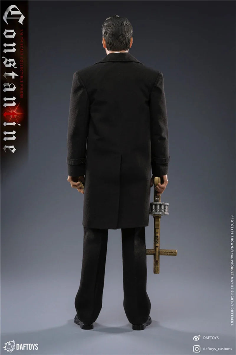 DAFTOYS F019 1/6 Keanu Reeves Figure Model 12'' Male Soldier Action Figure Body Doll Full Set Collectible Toy
