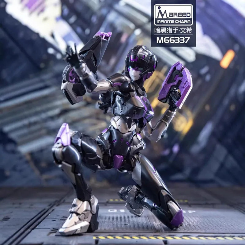 Infinite Charm M66337 black hunter Arcee Transformation Assembly Model Kit Cee Action Figures Toy