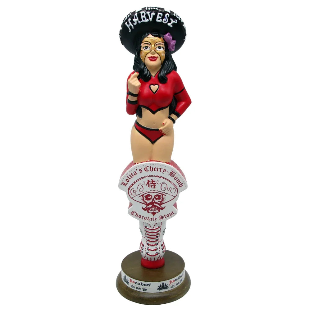 DY-TH305 Bar Craft Beer Keg System Promotional Item Miss Mexico Hot And Sexy Girl Beer Tap Handle