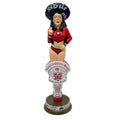DY-TH305 Bar Craft Beer Keg System Promotional Item Miss Mexico Hot And Sexy Girl Beer Tap Handle