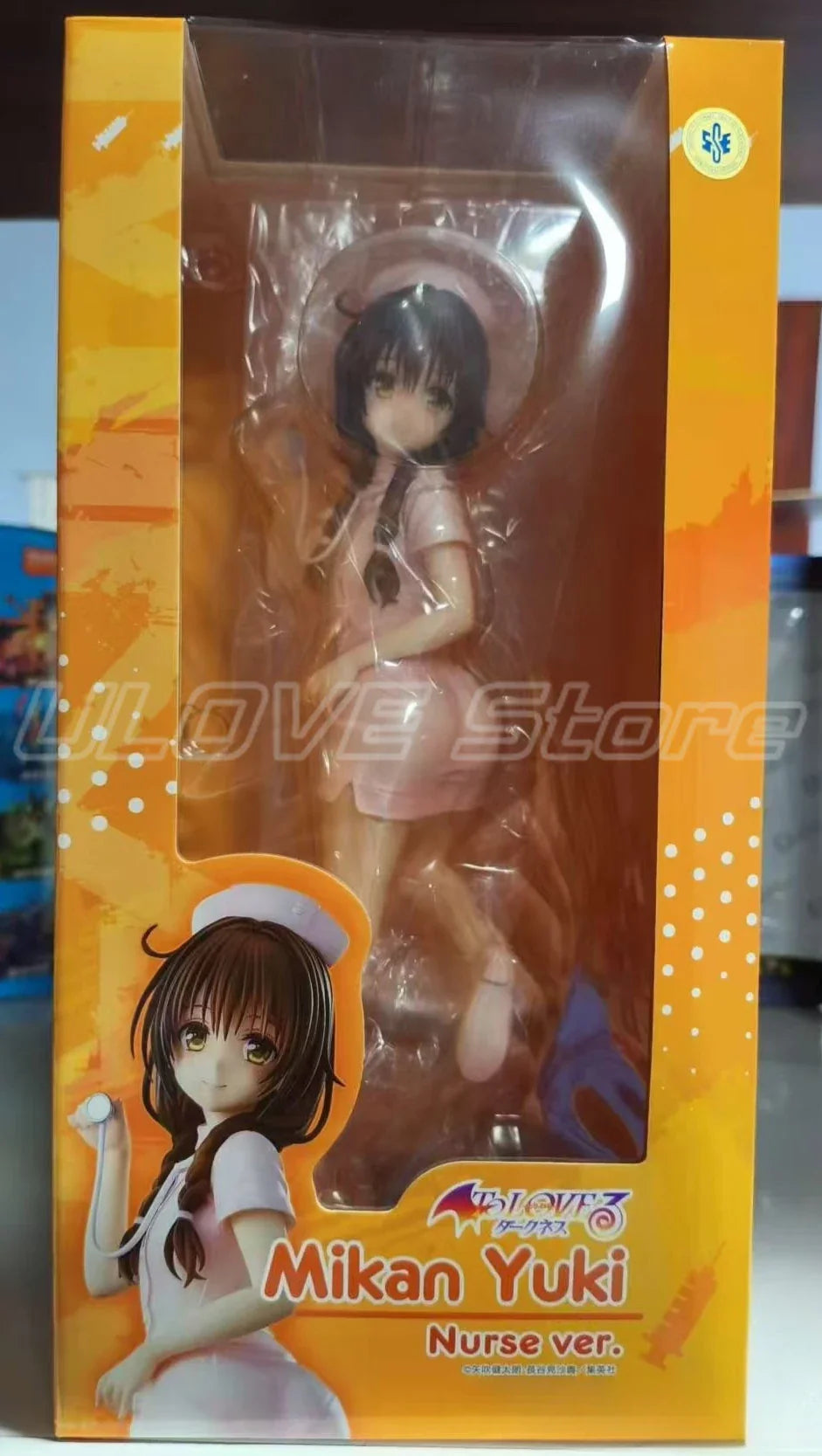 Auf Lager Original UnionCreative To Love-Ru Darkness Yuuki Mikan Figur Modell Animation Sammlung Geschenk Ornamente