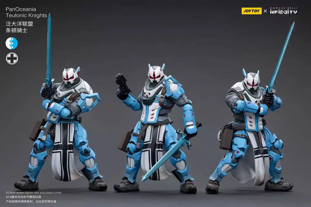 【Auf Lager】JOYTOY Infinity PanOceania Teutonische Ritter 1/18 Actionfigur mit beweglichen Gelenken