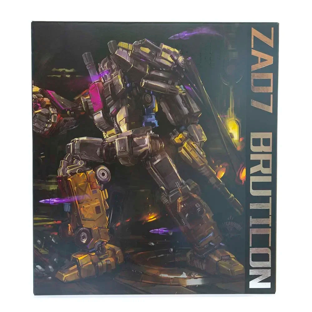 New Transformation Toys Robot Zeta Toys ZA-07 ZA07 Bruticon Bruticus chariot team Metal Chest Version Set of 5  Figure in stock