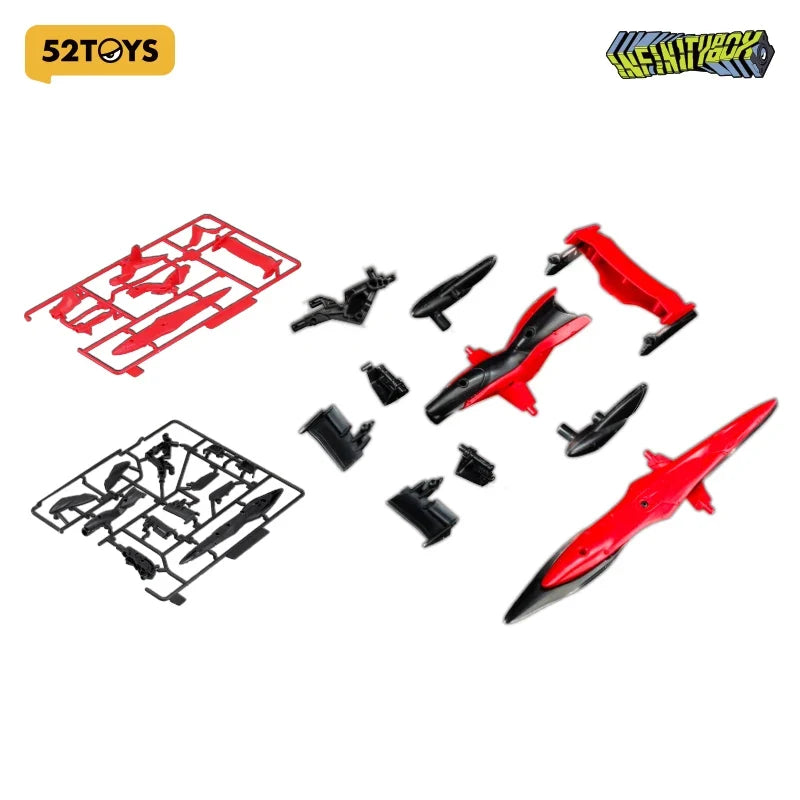52TOYS Infinitybox IB-07 GAZELLE Deformation Robot, Converting in Mecha and Cube, Action Figure, Collectible Gift