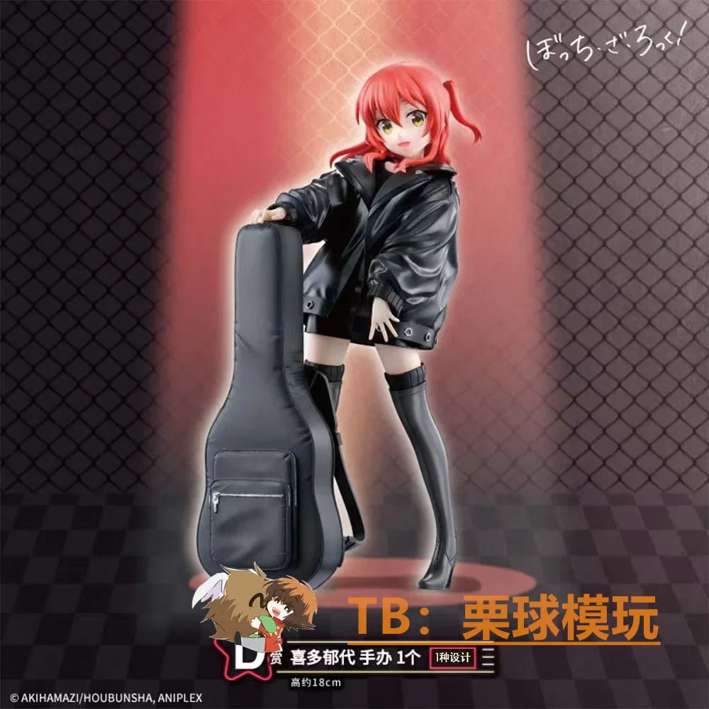 Bandai Ichiban Kuji Bocchi Rock Full Band Set Action Figures Gotou Hitori Ijichi Nijika Kita Yamada Ryo Prize Figure Collection