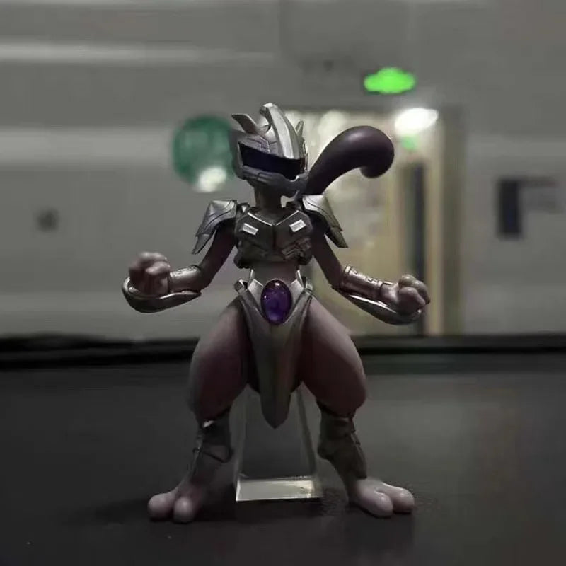 Pokemon Mewtwo Legendary Action Figures Anime Model Perimeter Car Interior Ornaments PVC Toys Doll Collection Children Gifts