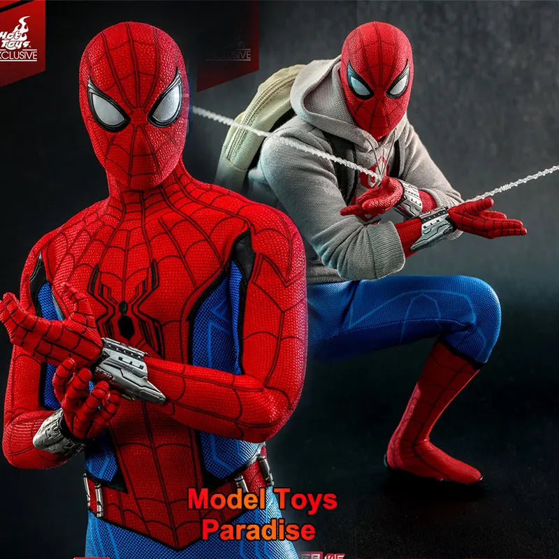 Original HotToys CMS010 1/6 Collectible Toys Spider Man Limited Edition Super Hero Soldier 12inch Action Figure Model Gifts