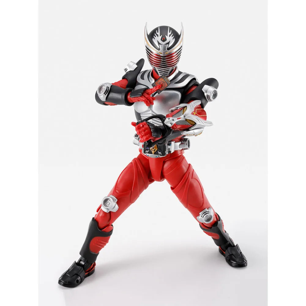 In Stock Bandai Original S.H.Figuarts Series Real Bone Carving Kamen Rider Ryuki Action Figure Collectible Model, a Gift for Kid