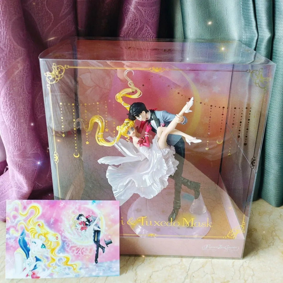 Bandai Original Sailor Moon Zero Chouette 23.5cm Action Figure Kawaii Model Toy Collection For Kids Suitable Christmas Gift