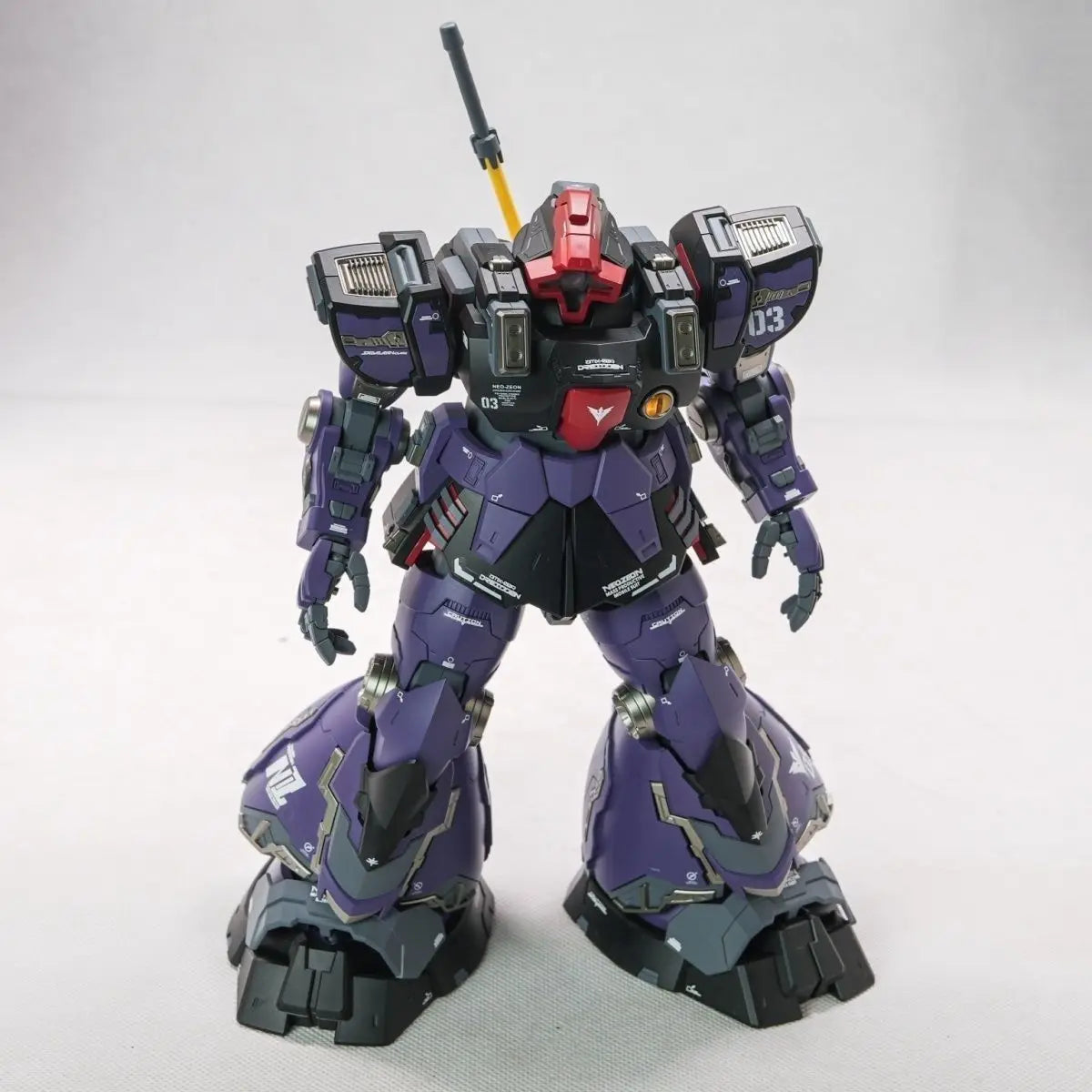 Qianhui Model DOM Assembly Model Kit Heavenly Demon 1/100 Great Demon Action Figure Plastic Models Statue Toy Christmas Gift