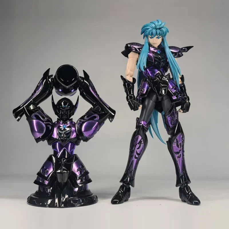 CS Model Saint Seiya Myth Cloth Gold EX Hades Specters Surplice Aquarius Camus With Damaged Armor Action Figure In Stock