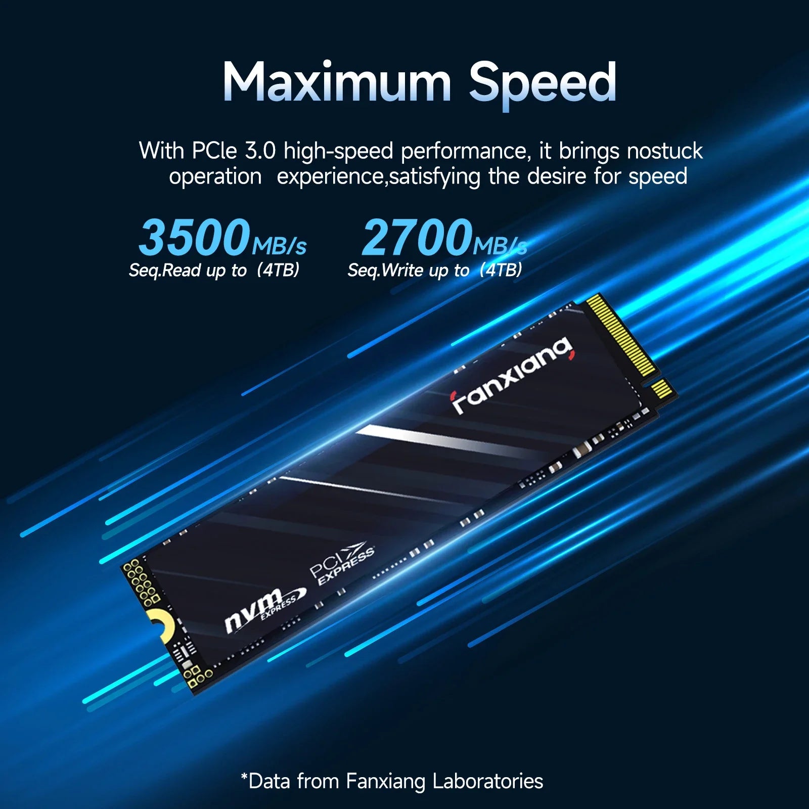 Fanxiang S501Q M.2 SSD Hard Disk 512GB 1TB 2TB 3500MB/s NVMe M2 SSD 512GB PCIe 3.0 Internal Solid State Drive For Laptop Desktop