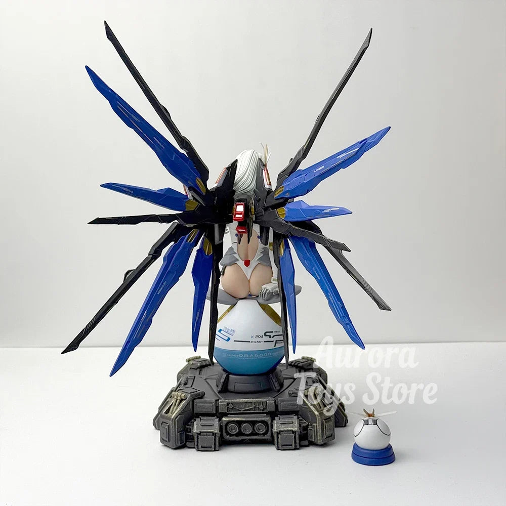 36cm/14.17in Anime Figure Mobile Suit Girl Action Figures Pvc Statue Collection Model Toys Gifts