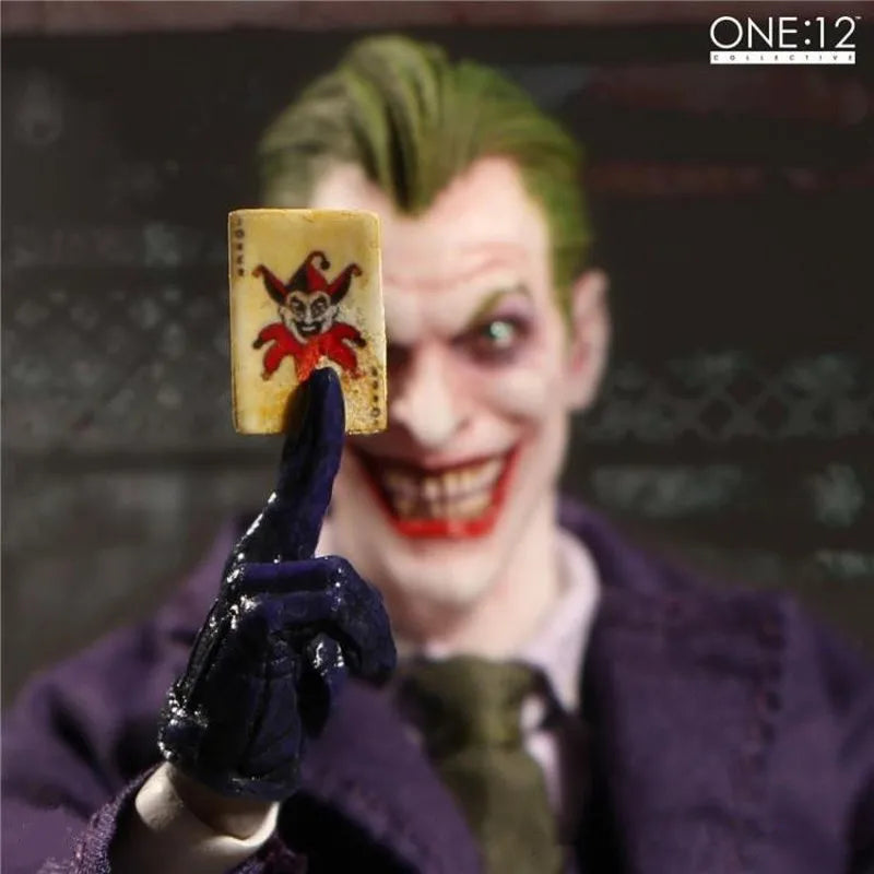 1:12 16cm Dc Comics Joker Scale Articulated Action Figure Collectible Model Superhero Desktop Display Birthday Gift for Fans
