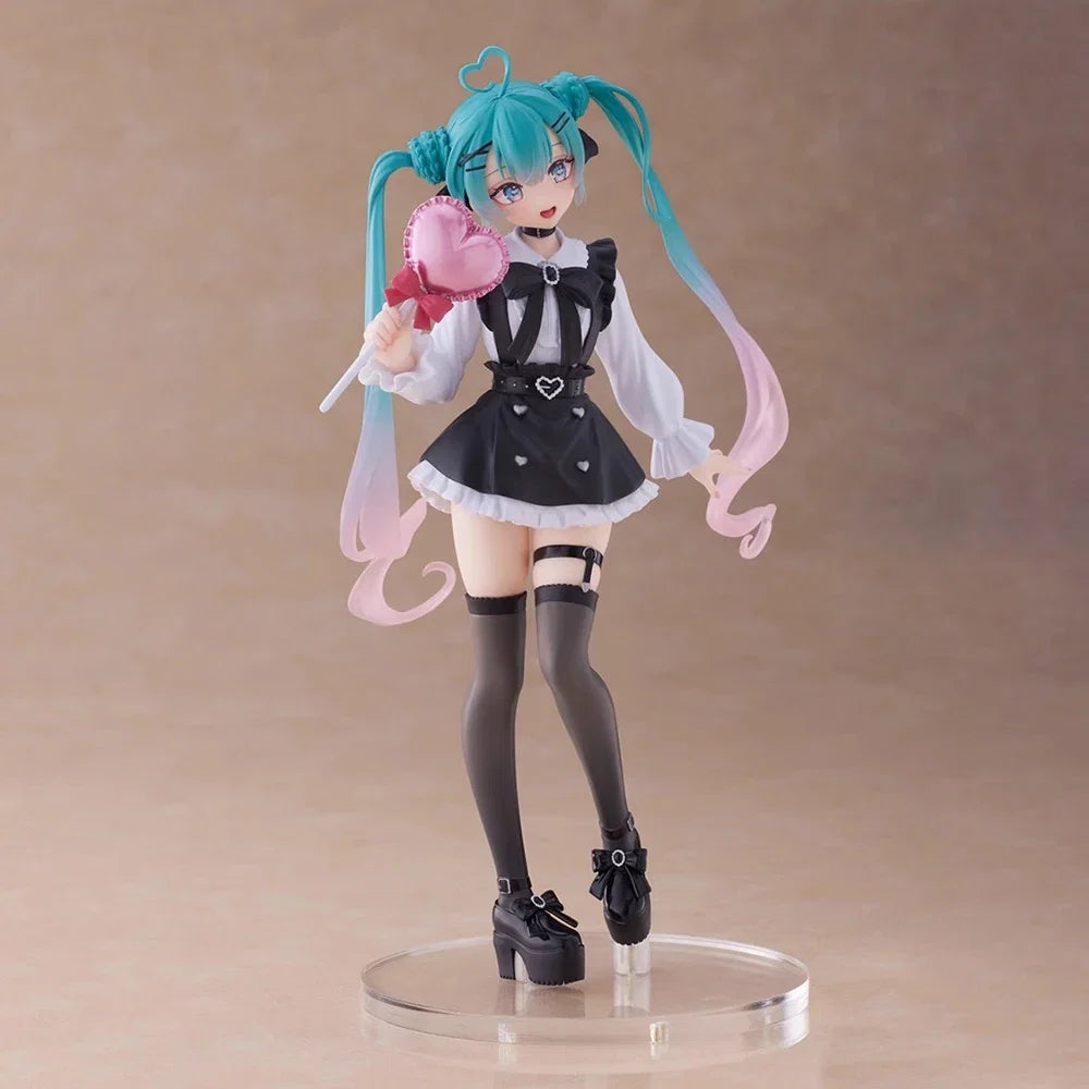 In Stock Original Taito Vocaloid Hatsune Miku Jirai Kei Non Mainstream Fashion PVC Anime Action Model Collectibles Gift