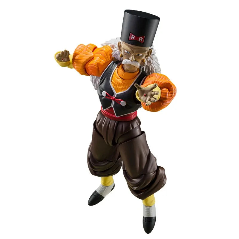 Bandai Genuine SHF Dragon Ball Android 20 Dr.Gero Anime Action Figure Joints Movable Collectible Model Toys Ornaments Gift Kids