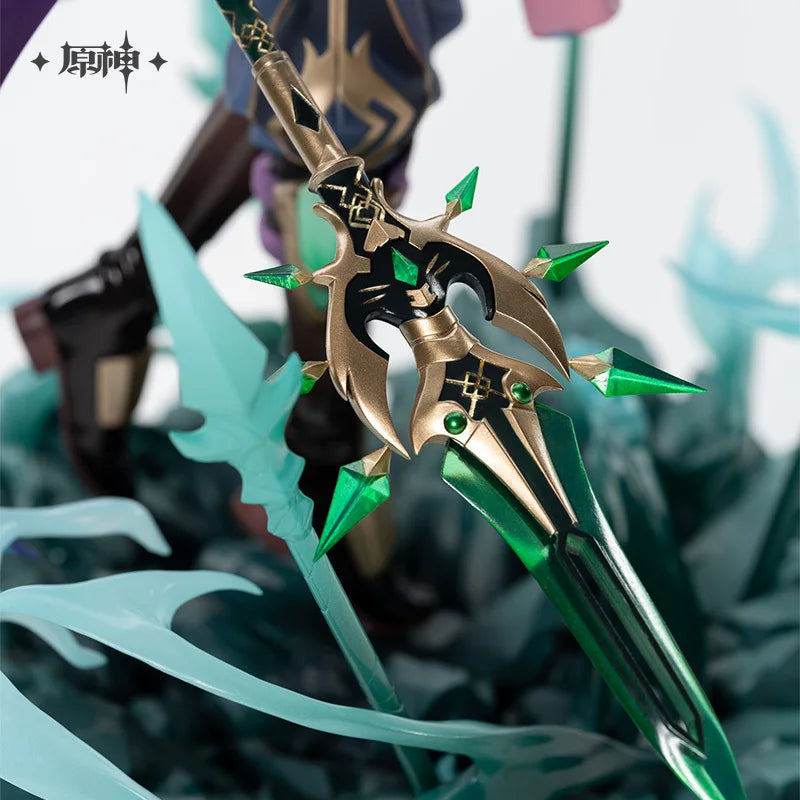 New Genshin Impact Xiao Guard Night Spear Ver Figures 1/7 Pvc Anime Figure Model Colletible Desktop Ornaments Gift Toys Original