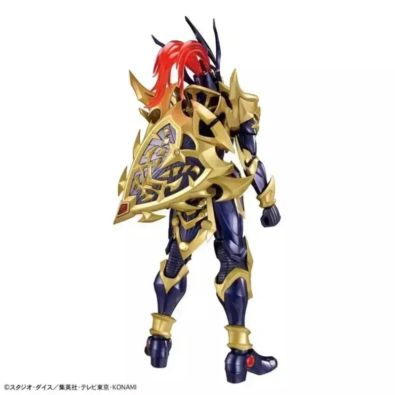 Bandai Original Anime Yu-Gi-Oh! Duel Monsters Figure-rise BLACK LUSTER SOLDIER Action Figure Assembly Model Toys Ornaments Gifts