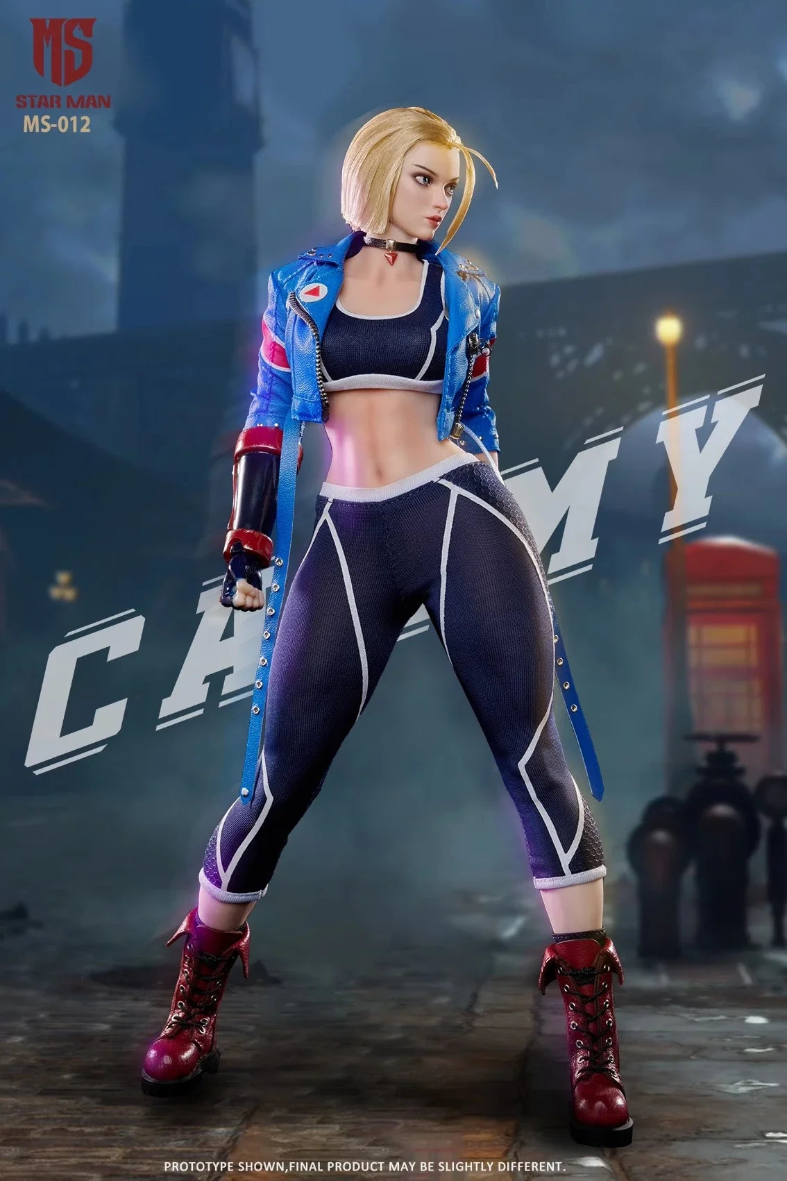 In Stock Star Man Ms-012 1/6 Scale Female Soldier Agent Cammy Game Series Fighting Master 12-Inches Action Figure Model Toy ﻿