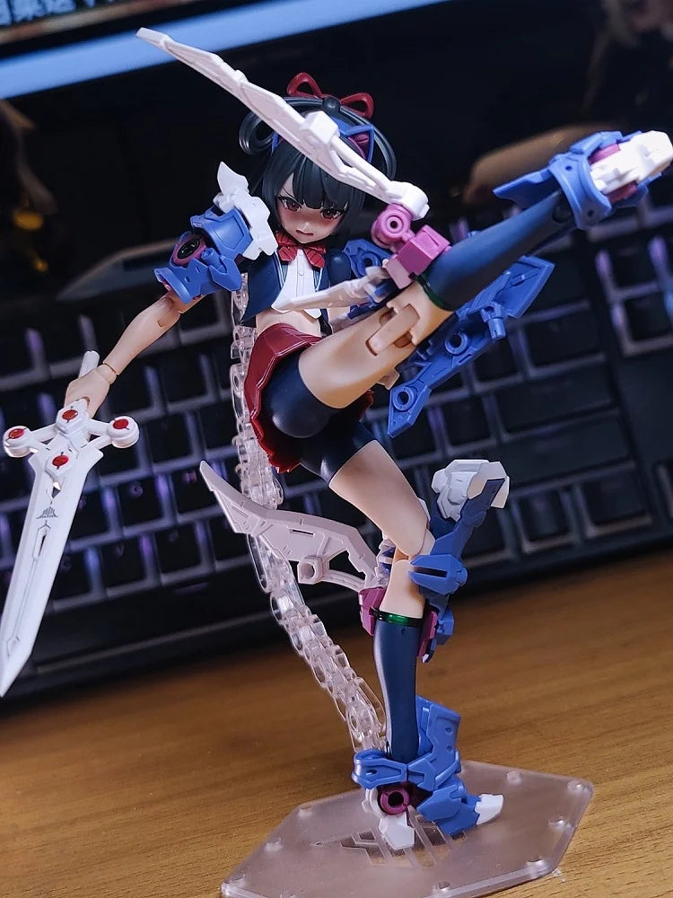[In Stock] Genuine Kotobukiya Goddess Device Buster Doll Series Knight X02 Gunner X01 Cute Girl Figure Model Collection Toy